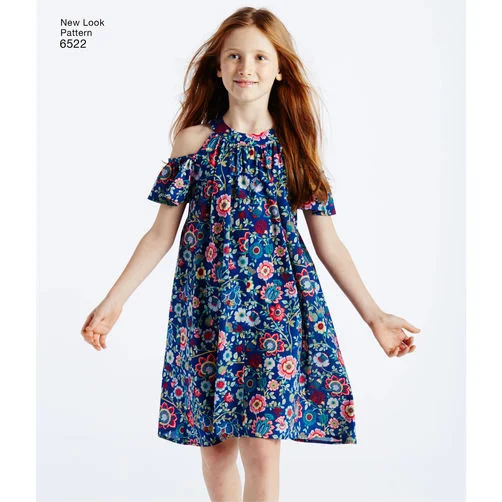 New Look Child/Teen Dresses and Tops N6522 Casual chic unclassified dresses