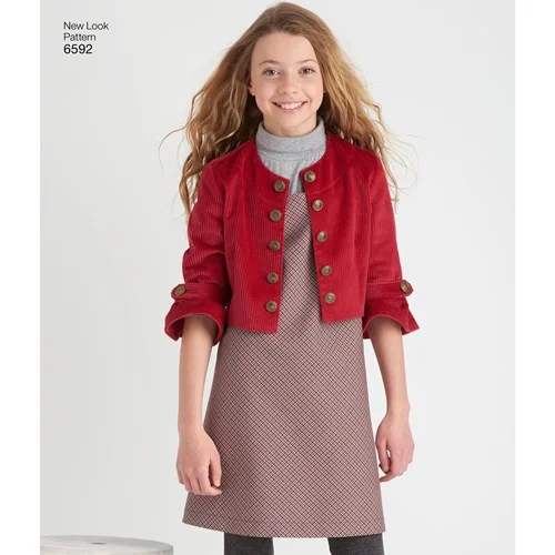 New Look Child/Teen Outfit N6592 Ruched unclassified dresses