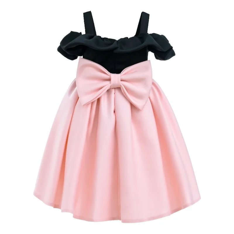 Pink Marbella Summer Bow Dress Wrap unclassified dresses