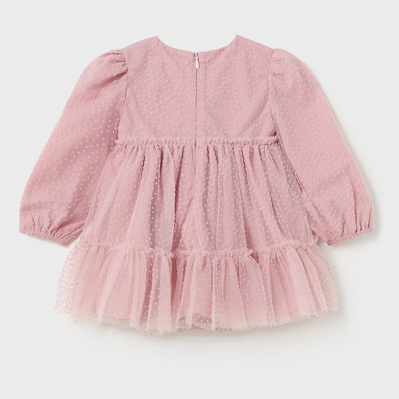 Pink Rose Ruffle Dress Festival unclassified dresses