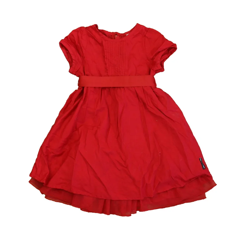 Polarn O. Pyret Girls Red Dress Comfortable unclassified dresses