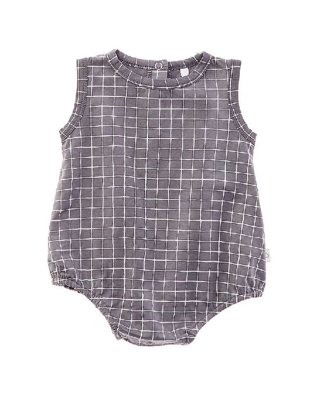 Pouf Baby Grid Romper Luxury unclassified dresses