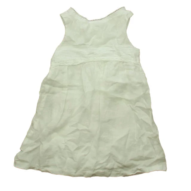 SEIDENWEISS Girls White Dress Cotton unclassified dresses