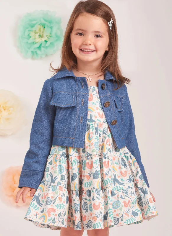 Simplicity Baby/Child Dress & Jacket S9899 Floral unclassified dresses