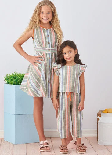 Simplicity Child/Teen Outfit S9761 Date night unclassified dresses