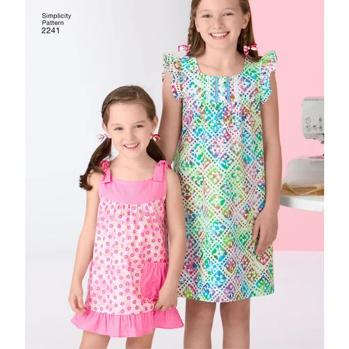 Simplicity Child/Teens Dresses S2241 Popular unclassified dresses