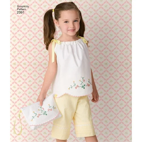 Simplicity Children's Outfits S2391 Discounted unclassified dresses