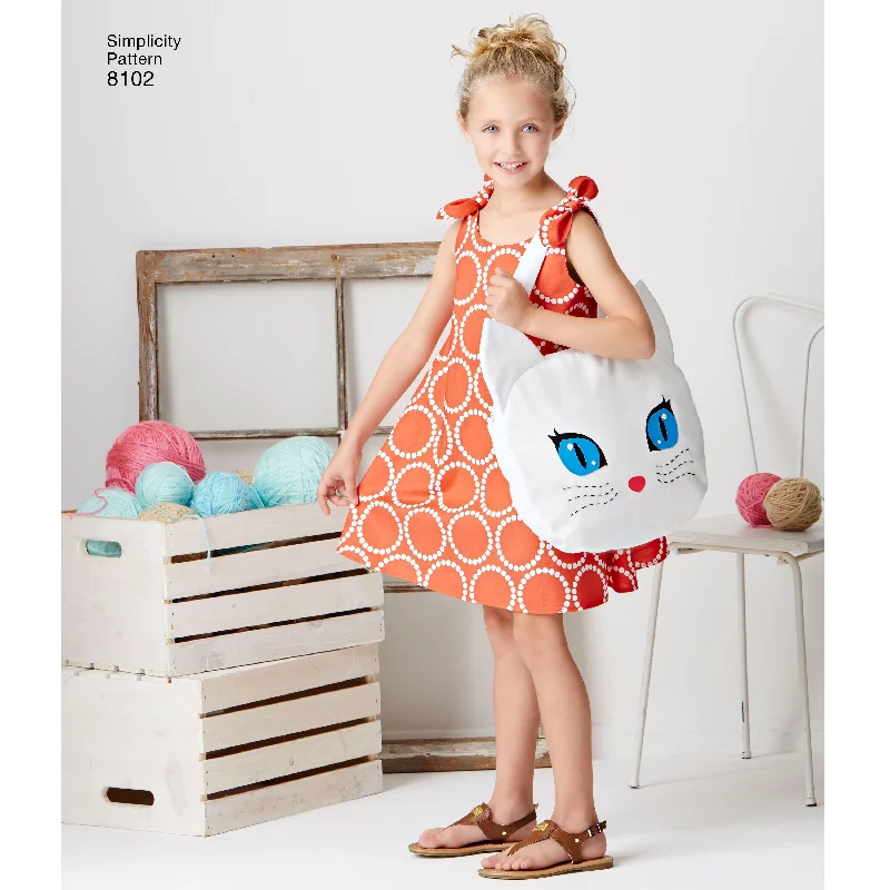 Simplicity Childs Sundress and Tote S8102 Long unclassified dresses