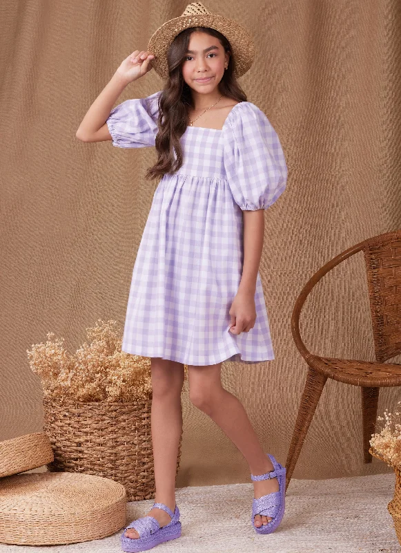 Simplicity Sewing Pattern 9964 Girls' Dress With Back Bodice Anniversary unclassified dresses