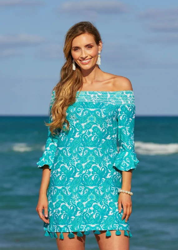 St. Pete Off The Shoulder Dress Fall unclassified dresses