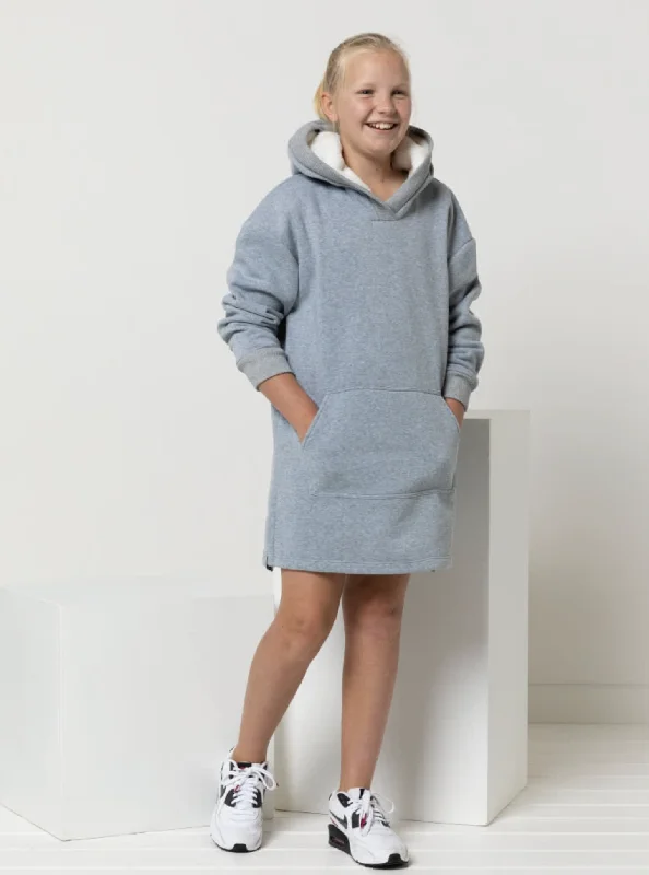 Style Arc Child/Teen Zara Hooded Dress Sequin unclassified dresses