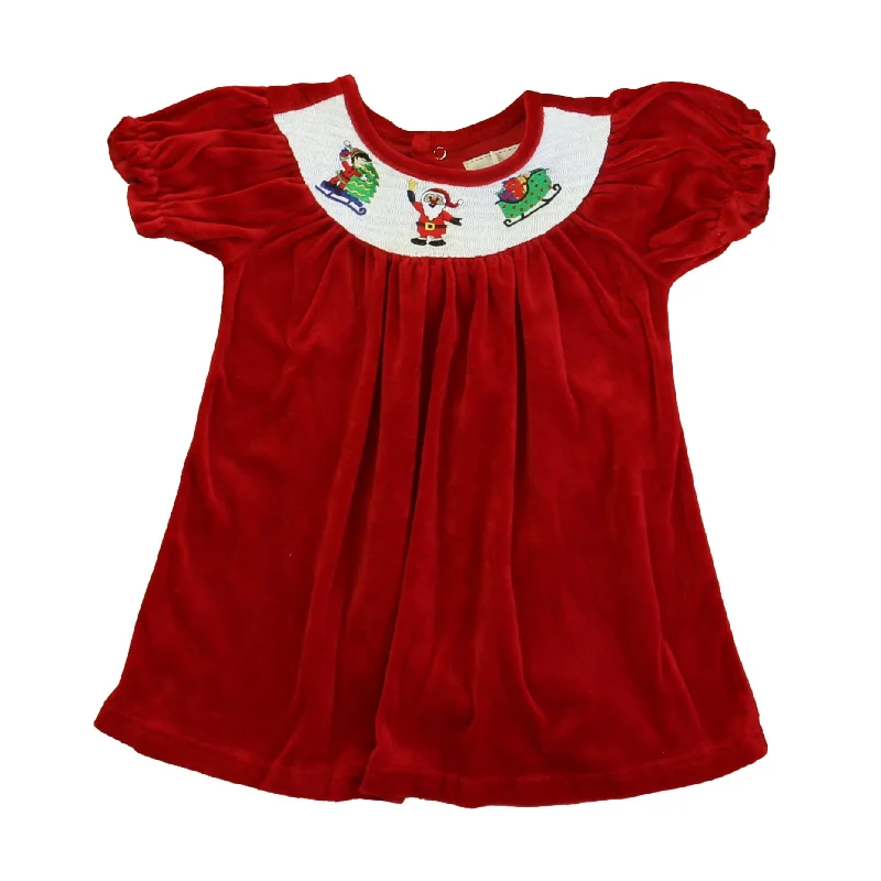 Toffee Apple Girls Red | White Santa Dress Off-shoulder unclassified dresses