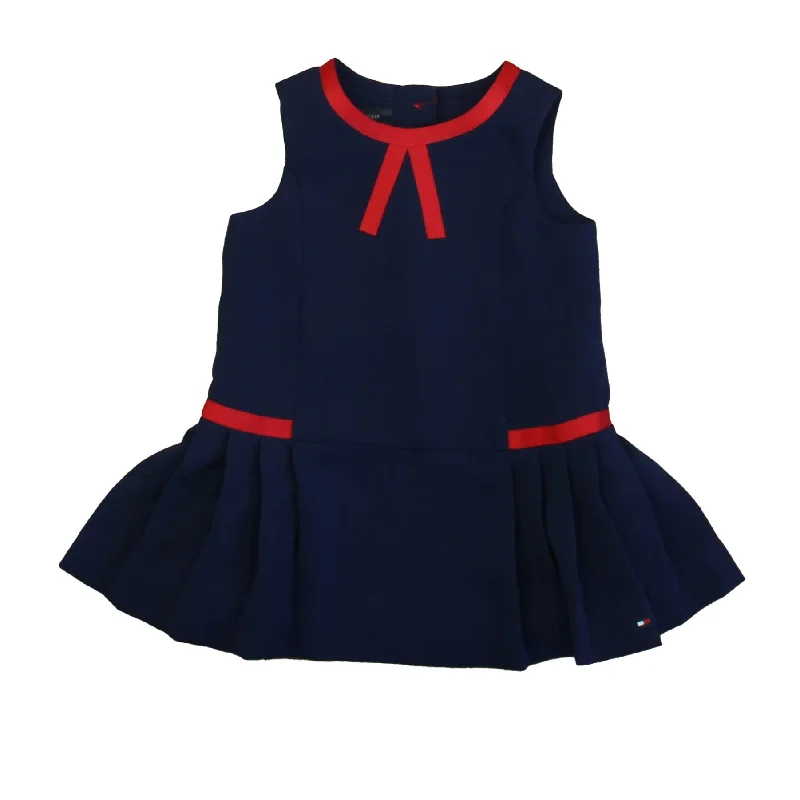 Tommy Hilfiger Girls Navy | Red Dress Discounted unclassified dresses