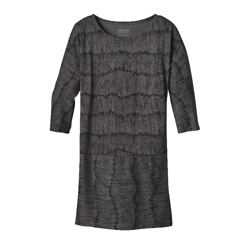 W's Kamala 3/4-Sleeved Dress Ruffled unclassified dresses