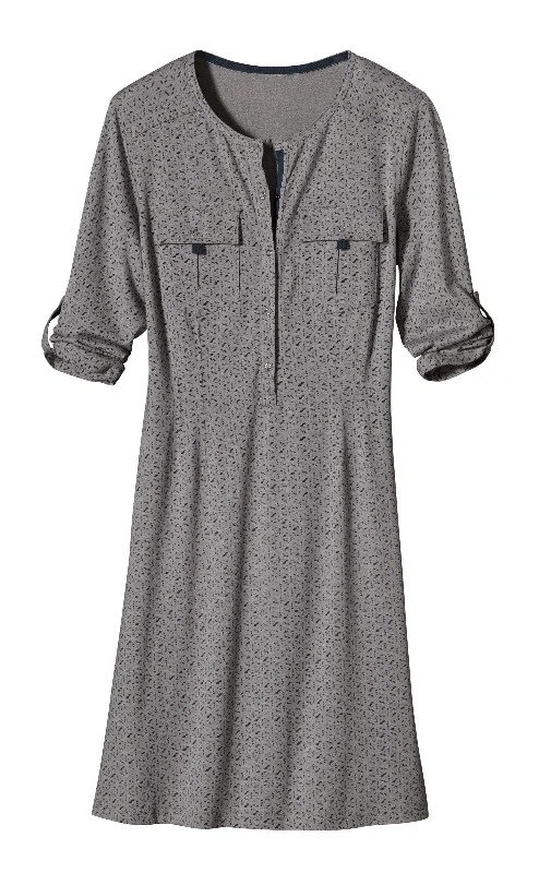 W's Kamala Henley Dress Soft fabric unclassified dresses